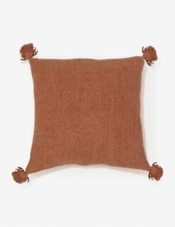 Montauk Pillow By Pom Pom At Home -Home Furnishings Store montauk terra cotta tassel