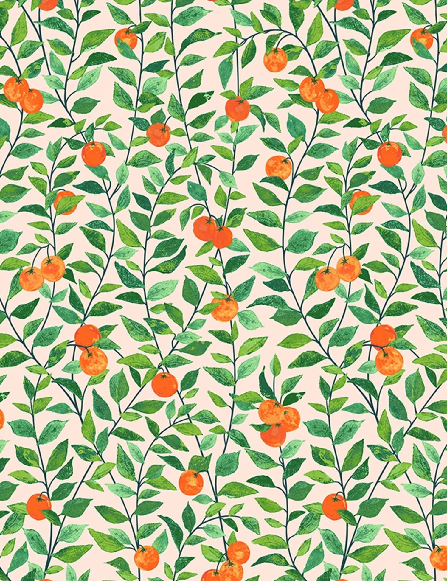Orange Crush Peel + Stick Wallpaper 5 Orange Crush Peel + Stick Wallpaper - Image 5