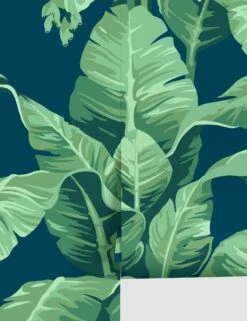 Pacifico Palm Wallpaper By Nathan Turner -Home Furnishings Store pacifico palm removable wallpaper by nathan turner indigo