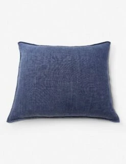 Montauk Pillow By Pom Pom At Home -Home Furnishings Store pom pom at home montauk pillow indigo new 1564991625