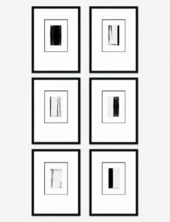 Monochrome Moment Prints (Set Of 6) -Home Furnishings Store set of 6