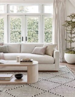 Taza Rug, Black -Home Furnishings Store taza living room 7554 site crop