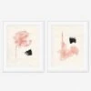 Pale Bloom A Print (Set Of 2)